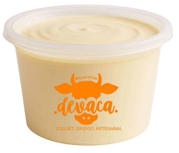 yogurt griego melocoton yogurt melocoton