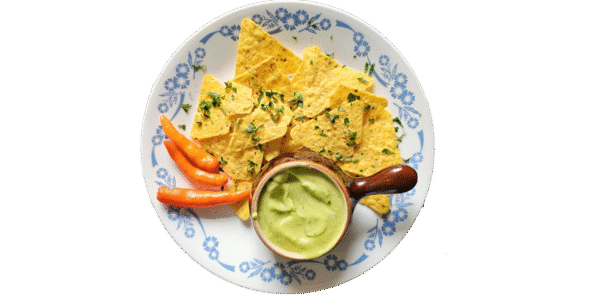 nachos con guacamole sabor que se saborea (2)