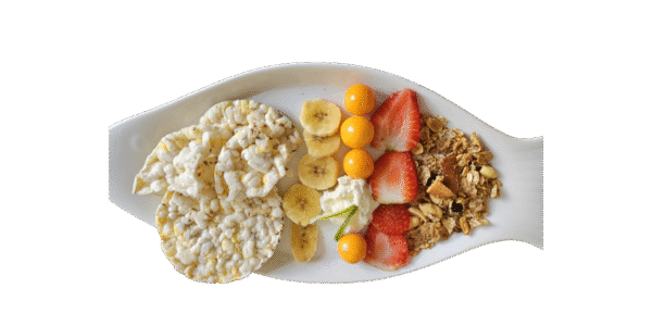 chips de arroz inflado y fruta sabor que se saborea (4)